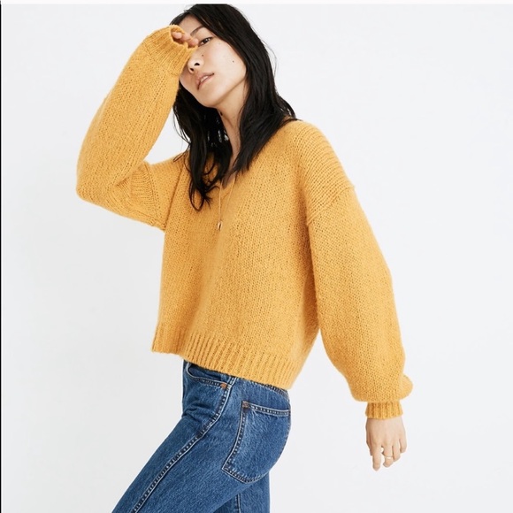 Madewell Sweaters - Madewell Balloon Sleeve Sweater